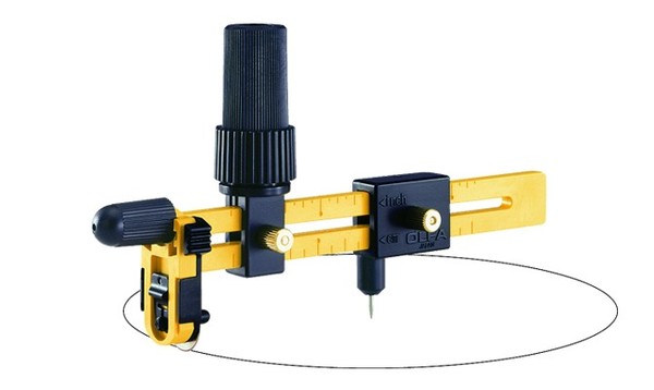 CUTER OLFA DE COMPAS CORTAR CIRCULOS DE 4 A 22CM - Imagen 2